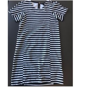 J Crew T-shirt  Striped Dress